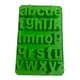 thumbnail image 1 of Molde De Silicona Letras Moldes Letras Minuscula 26cavidades, 1 of 2