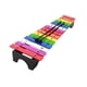thumbnail image 3 of Instrumento de percusión Glockenspiel de 15 notas, habilidad motora, Piano de juguete para golpear a mano de Metal para lecciones de música, actuación, 3 of 5
