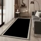 thumbnail image 2 of Alfombra Pasillera 3d Decorativa W.m G Moderna 1.8 M 60 Cm Lineas Negro, 2 of 3