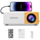 thumbnail image 1 of Proyector Hd Portatil Cine en Casa Control Remoto Imagen Nitida Led Cine Hogar Calidad Figoimport, 1 of 3