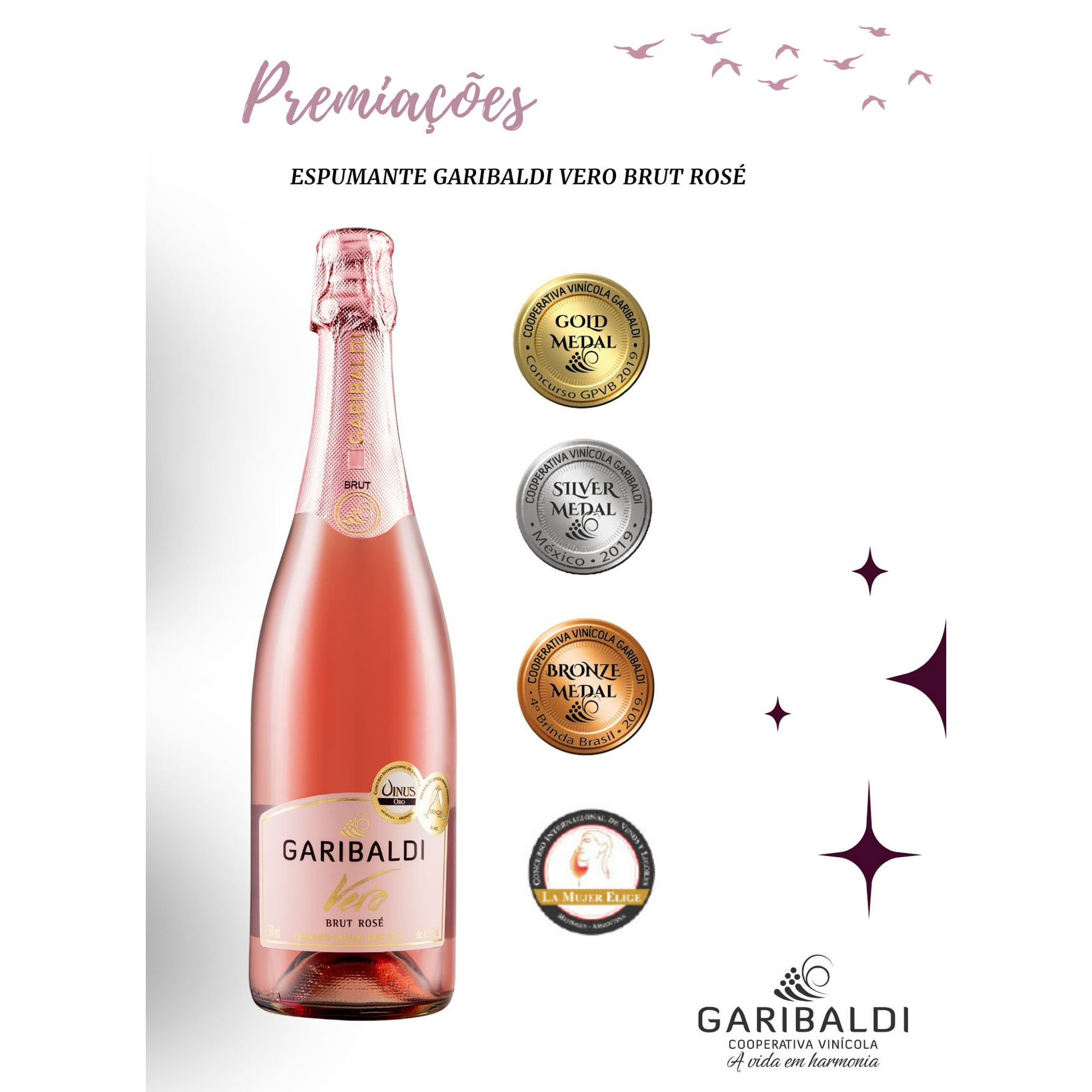 Espumante Garibaldi Vero Rosé