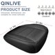 thumbnail image 2 of Funda De Asiento Negro Cuero Malla 3d Ventilada, 2 of 3