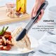thumbnail image 3 of Pinzas KitchenAid con punta de silicona y bloqueo lateral, negras, 30 cm, 3 of 6