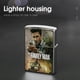 thumbnail image 4 of El hombre de familia-theme Copper Metal Lighter Shell, Premium Replacement Refillable Lighter Case with Durable Metal Construction, Compatible with Zippo and Most Standard Lighter Models, 4 of 6