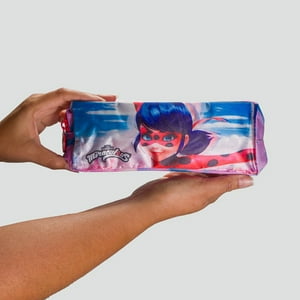 Coriex - Estuche Ancho Para Lápices Con Diseño Ladybug Miraculous