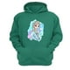 thumbnail image 1 of Polerón Canguro Elsa Verde Aguamarina Talla M Unisex, 1 of 1
