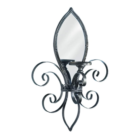 Candelabro de pared Zingz & Thingz Romantic Fleur De Lis