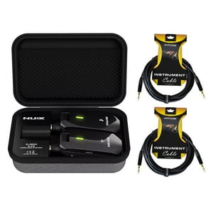 Yejeysound - Sistema De Guitarra Inalámbrico Nux C-5Rc 5.8 Ghz Con Estuche De Carga