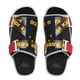 thumbnail image 4 of Sandalias Unisex Kappa Authentic Mitel Negro Amarillo Rojo, 4 of 6