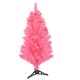 thumbnail image 1 of Árbol de Navidad Artificial Prettybuy 91 cm PVC Rosa, 1 of 6