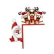 thumbnail image 1 of Marco De Puerta De Navidad, Decoración, Regalo De Navidad, Divertido Para Puertas De Entrada, Paredes Exteriores, 1 of 3