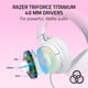 thumbnail image 5 of Auriculares para juegos Razer Kraken Kitty V3 Pro inalámbricos RGB blancos, 5 of 9