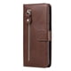 thumbnail image 3 of Funda con Cremallera para Xiaomi POCO X3/X3 PRO 5G, Carcasa Cartera de Cuero PU con Soporte y Tarjetero, 3 of 6