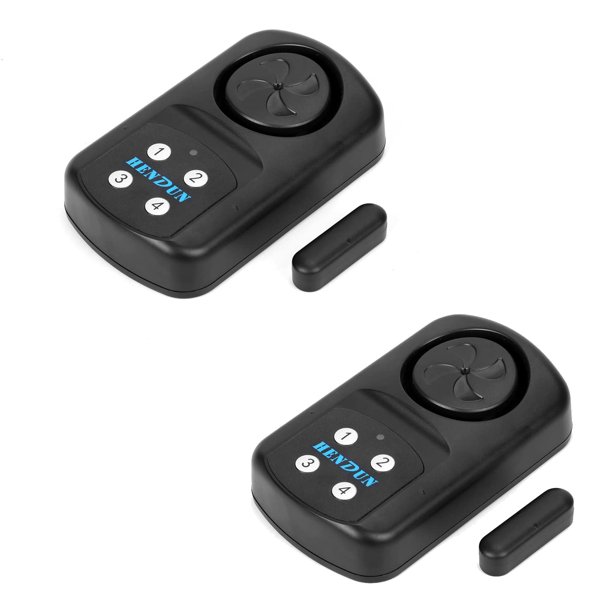 Alarma para puerta de piscina HENDUN Outdoor inalámbrica de 140 dB con mando a distancia (paquete de 2)