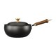 thumbnail image 5 of Wok Antiadherente, Olla Para Sopa Hirviendo, Wok De Fondo Plano Para Acampar, Dormitorio, Hogar, 24 Cm De Diámetro, 5 of 5