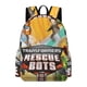 thumbnail image 1 of Transformers: Rescue Bots-theme Backpack, Campus style schoolbag Bookbag with Adjustable Shoulder Straps And Large Zip Compartment, Unisex Travel Bags.42x30x15cm, 1 of 6