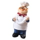thumbnail image 5 of Resina Chef Cocina Decoración Mesa Centro de mesa Estatuilla Hogar Fideos coleccionables, 5 of 5