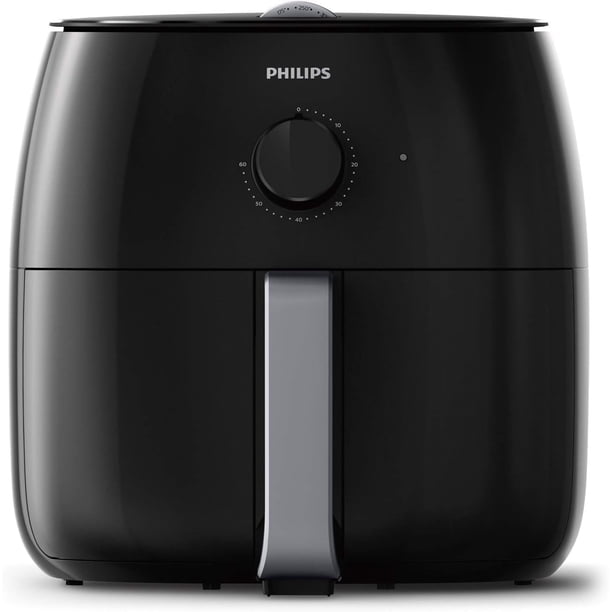 Freidora de Aire Philips HD9630/98 XXL con Tecnología de Eliminación de Grasa Negra