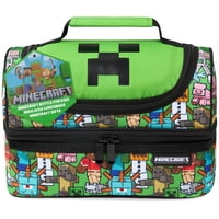 Bolsa Aislante Para Almuerzos Creeper Kids De Minecraft