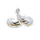 thumbnail image 1 of Aros De Pluma, Plata 925 con Detalle Dorado, 1 of 5