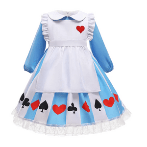 Genérico - Disfraces Personajes De Cuentos Infantiles Niñas Alicia