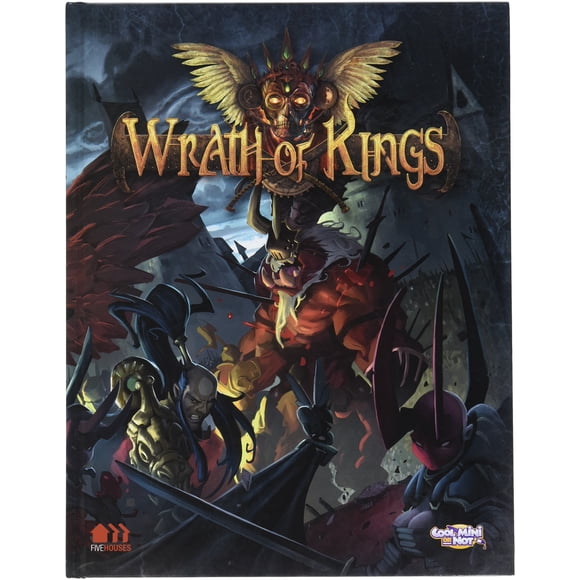 Libro de reglas de Wrath of Kings de CMON para 2 jugadores