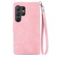 thumbnail image 3 of Para Samsung Galaxy S26 Ultra 5G Funda de 6.9 Pulgadas, Billetera para Mujer Hombres, Duradera de Cuero PU Magnética con Tapa, Correa de Cordón, Correa de Muñeca con Cierre, Tarjetero, Billetera,, 3 of 10
