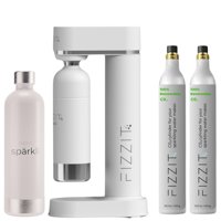 Máquina Para Hacer Agua Con Gas Fizz It, Acero Inoxidable Blanco, 1 L