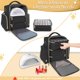 thumbnail image 4 of El organizador de esmaltes de uñas YOREPEK tiene capacidad para 72 botellas (15 ml) con bolsas, 4 of 9