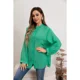 thumbnail image 3 of Blusa Mujer Lino Algodón Premium Liviana manga Larga Cuello Mao 8055, 3 of 4