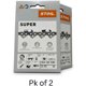 thumbnail image 2 of Stihl 33RS84 2PK, cadena de 25 pulgadas, paso de 3/8, calibre .050 y 84 eslabones, 2 of 3