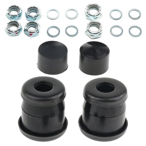 Ioensy - Skateboard Truck Bushings Kit Skateboard Cup Amortiguador Negro