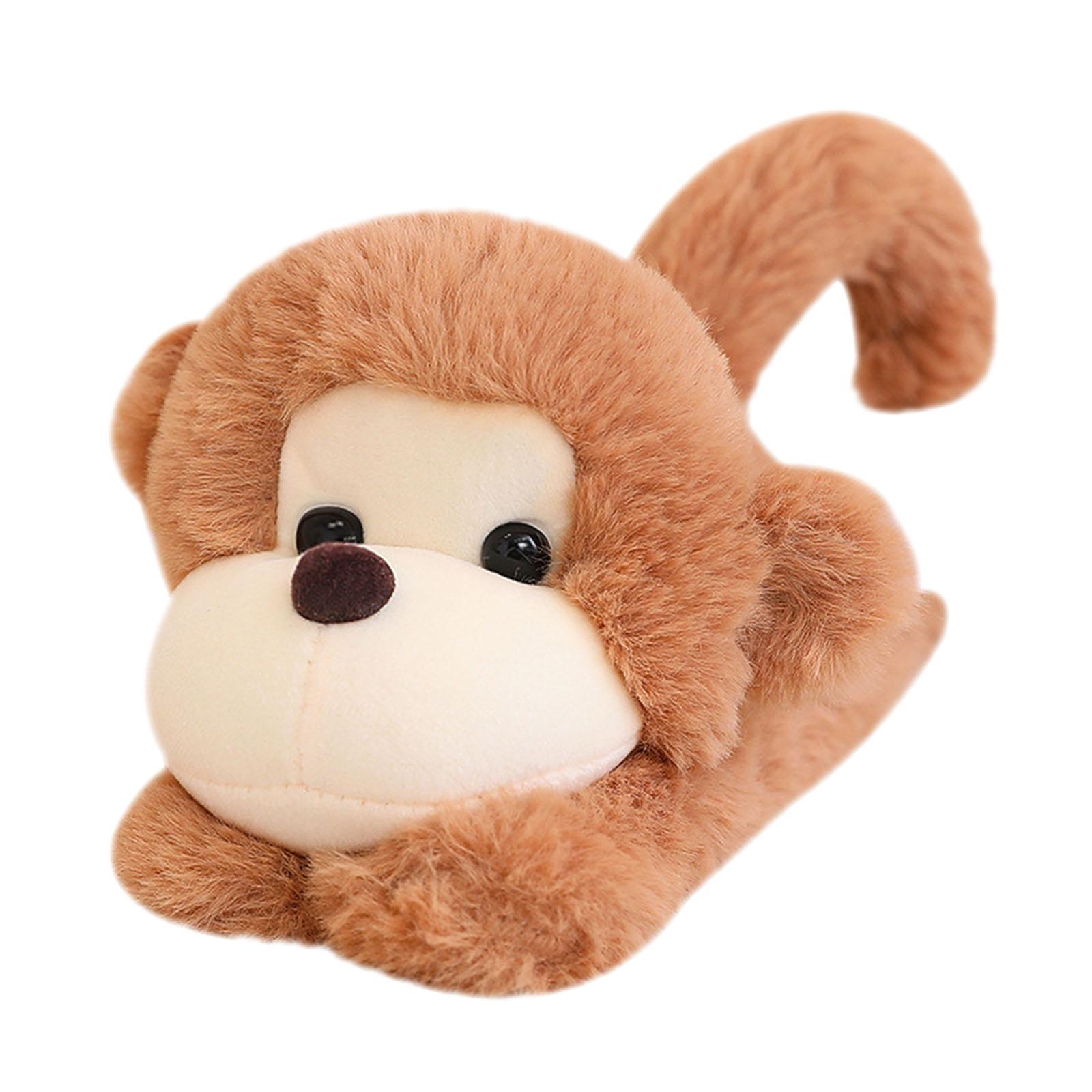 Bothyi - Pulseras Adorables De La Palmada De Hugger Del Animal Relleno 9,84"" Juguete Suave De La Felpa Para El Mono De Los Niños