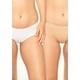 thumbnail image 1 of Pantaleta Pack de 2 Algodón Elasticado 14702P Blanco, 1 of 5