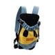 thumbnail image 2 of Pet Cat Carrier Mochila Bolsa De Pecho Con Correa Para El Hombro Ajustable Para Senderismo L Amarillo Azul, 2 of 5