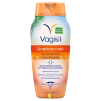 Feminine Wash Vagisil Scentsitive Scent Scents Citrus Paradise, 355 Ml