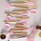 thumbnail image 4 of Set De 12 Utensilios De Cocina De Silicona Mango De Madera ROSADO, 4 of 4