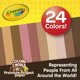 thumbnail image 3 of Papel de construcción Crayola Colors of The World 24 colores, 3 of 8