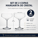 thumbnail image 3 of Pack 2 Copas Margarita Cristal Danny Home Daily Cocktail, 3 of 6