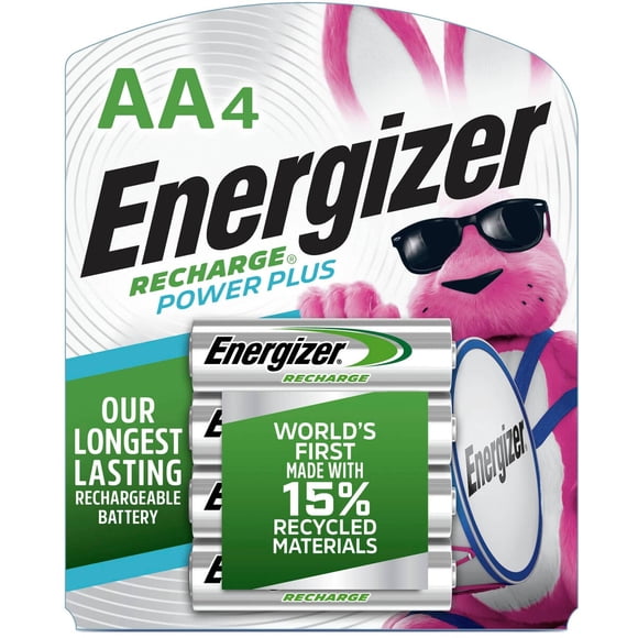 Pilas Recargables Energizer Recharge Power Plus AA Pack 4