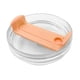 thumbnail image 1 of Tapa de repuesto para vaso Stanley Cup de 40 oz, paquete de 2 tapas transparentes de repuesto para vaso de viaje Stanley, a prueba de derrames, compatible con accesorios Stanley Cup., 1 of 5