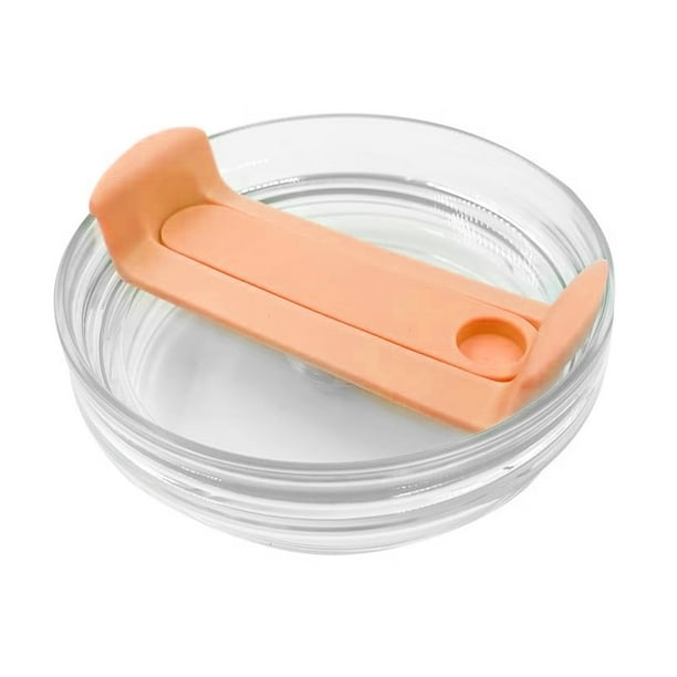 Tapa de repuesto para vaso Stanley Cup de 40 oz, paquete de 2 tapas transparentes de repuesto para vaso de viaje Stanley, a prueba de derrames, compatible con accesorios Stanley Cup.