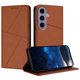 thumbnail image 1 of Funda Cartera Magnética para Samsung Galaxy S24 Protección Antichoque con Ranuras Marrón, 1 of 6