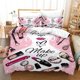 thumbnail image 2 of Makeup Highheels Lipstick Quilt Duvet Cover Set Home Textiles Bedclothes3-Piece Bedding Set, 2 of 5
