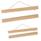 thumbnail image 3 of 2 unids imán de madera marco de fotos diy cartel de fotos pintura percha madera ramin, 3 of 5