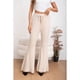 thumbnail image 2 of Pantalon Calza Mujer Flare Lanilla Tiro Alto Full Elasticado 5050, 2 of 4