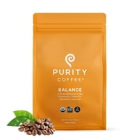 Purity Coffee - Grano Integral Coffee Purity Balance 2/3 Descafeinado, Tostado Medio, 350 G