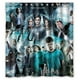 thumbnail image 1 of Cortina de ducha con diseño de Harry Potter y ganchos (66 x 72 pulgadas), 1 of 3