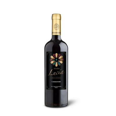 Vino Tinto Gran Reserva Carmenere Botella 750 Ml Doña Lucia