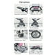 thumbnail image 2 of Coche Paseo Para Muñecas Rosado, 2 of 4